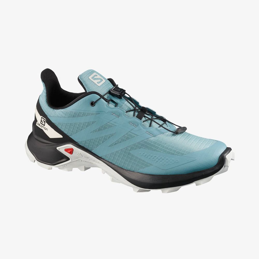 Zapatillas Trail Running Salomon Hombre Azules - Salomon Argentina SUPERCROSS BLAST ,507183-BPO